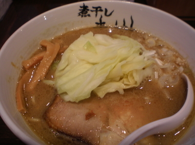 「こってり煮干しらーめん　780円」@煮干しらーめん青樹 立川店の写真