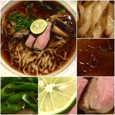 「鴨そば780円」@はりけんラーメン 南店の写真