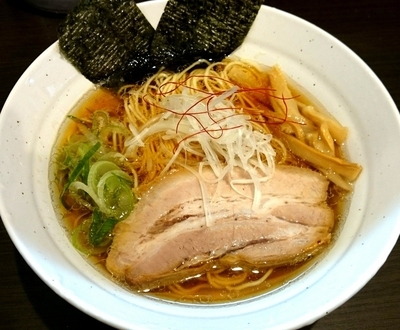 「煮干し中華そば 700円」@拉麺 ほそやの写真