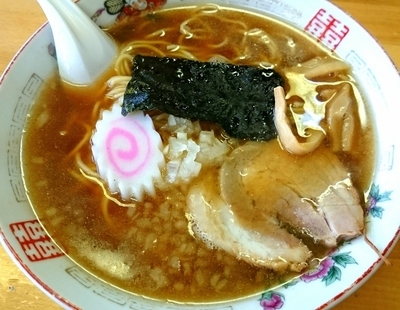 「にぼしラーメン 650円」@ひかり食堂の写真