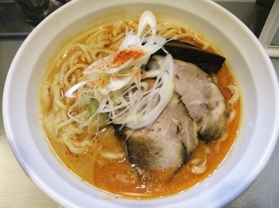 「【限定】しっぽり海老出汁ラーメン 純子のお味噌（880円）」@貝出汁しっぽりラーメン 純子の写真