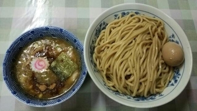 「味玉つけめん(あつもり)＋大盛」@次念序の写真