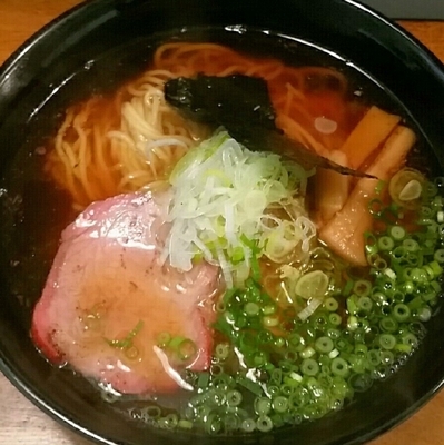 「魚出汁（醤油）７６０円」@青山清湯そば 青ノ樹の写真