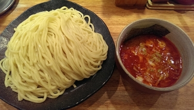 「辛味つけ麺、特盛、辛さMAX」@つけ麺屋 やすべえ 下北沢店の写真
