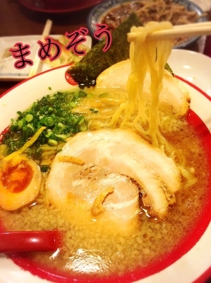 「まめぞうラーメン¥650（本体）」@ラーメンのまめぞう 浦和店の写真