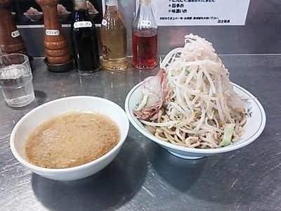 「つけめん（野菜増し、脂多め）」@らーめん大 本郷店の写真