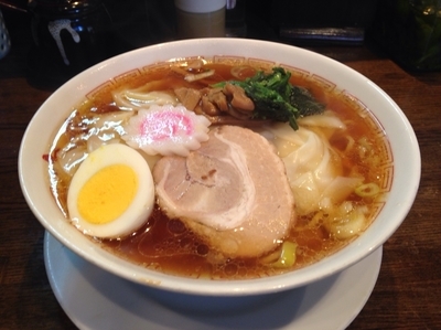 「ワンタン麺¥550」@中華そば 光来の写真