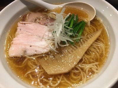 「【限定】TURKEYDASHI＋ホルモン玉。」@中華そば 飯村製作所の写真