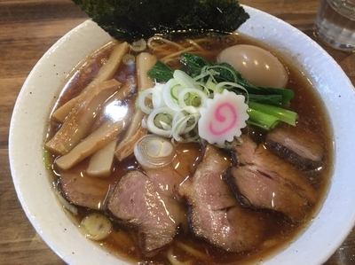 「特製中華そば」@BASSOの写真