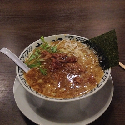 「牛すじ角煮ばんから」@旭川味噌ラーメン ばんから 武石IC店の写真