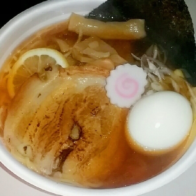 「醤油ラーメン　６００円＋ゆで卵」@麺処 べーヤンの写真