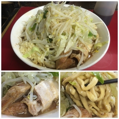 「たま小ラーメン 800円（ニンニクヤサイ）」@蓮爾 登戸店の写真