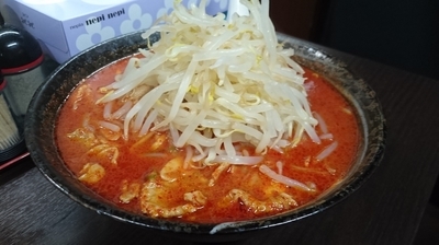 「大辛肉味噌麺(800円)」@元祖旨辛系タンメン 荒木屋の写真