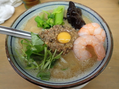 「如月の一杯　愛抱き胡麻拉麺　Ｃ」@MENYA 食い味の道有楽の写真