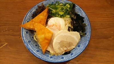 「汁なしまぜそば(カタ)」@大宮豚骨 一番軒の写真