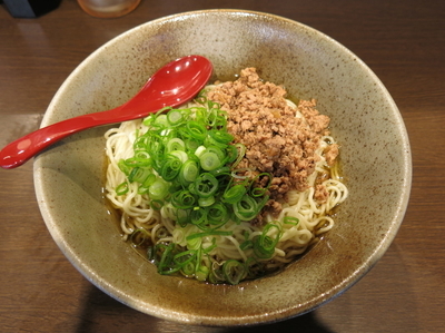 「山椒味＋麺大盛り：680円＋100円」@広島汁なし担々麺 山椒家の写真