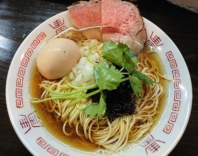 「味玉中華そば」@中華そば 先崎の写真