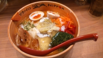 「特製ベジソバ1100円」@ソラノイロ NIPPONの写真