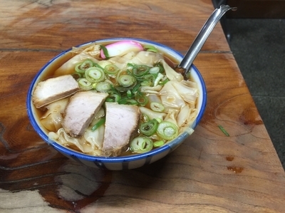 「ワンタンメン 400円」@丸デブ 総本店の写真