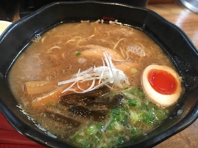 「倉敷煮干しらーめん（Bランチ）」@升家の写真