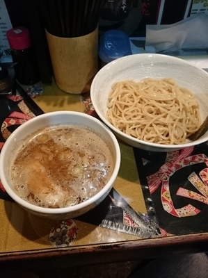 「煮魚つけ麺」@つけめん 美豚 立川店の写真