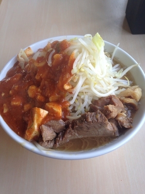 「フュージョン チャーシュー(お詫び)」@蒙麺 火の豚の写真