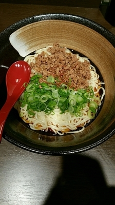 「辛口味」@広島汁なし担々麺 山椒家の写真