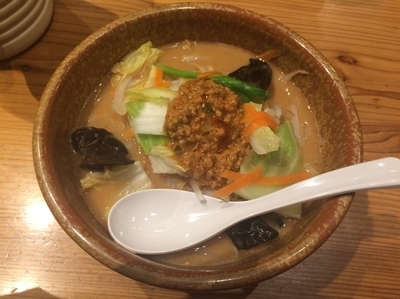 「濃厚みそ」@麺道 花の杜の写真