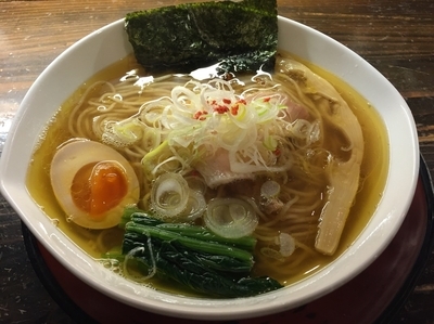 「近江塩鶏麺：700円」@天下ご麺 浜大津店の写真