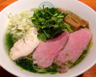 「【１/30・31限定】しじみと生青海苔の潮SOBA950円」@麺屋 六感堂 Rock'anDoの写真