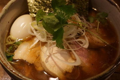 「鶏そば＋大盛＋特製」@神田とりそば なな蓮の写真