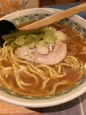 「塩ラーメン（濃い目￥760）」@つけ麺屋 利平の写真