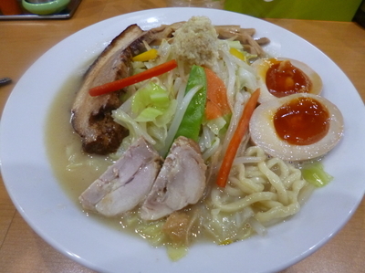 「遊大タンメン」@麺や 遊大の写真