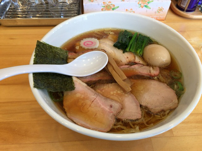 「チャーシューメン（大）」@白河手打中華そば 法隆の写真