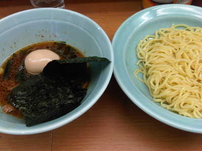 「つけ麺並(700円)+味玉(100円)」@なかむら屋の写真