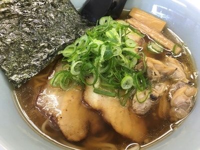 「【限定】鶏＋アサリとホタテ800円」@ラーメン 樂只の写真
