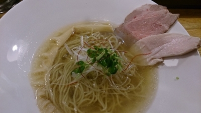 「【限定】鴨と鯛干の清湯」@麺庵 小島流の写真