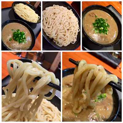 「濃厚つけ麺￥830（ラーパス中盛り）」@中華そば 輝羅の写真