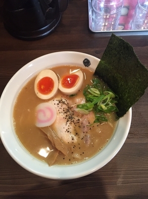 「味玉煮干しラーメン」@二星らーめん らららの写真