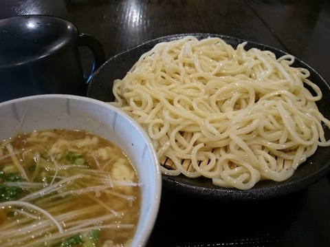 「オニオングラタンスープつけ麺 750円」@小麦屋 満月の写真