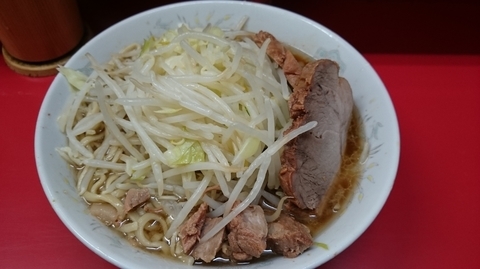 「小ラーメン」@ラーメン二郎 上野毛店の写真