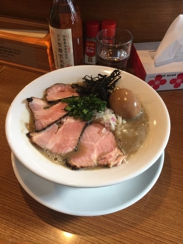 「特製追いサバ節」@荒町商店中華そば ふじやまの写真