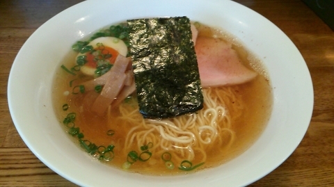 「魚出汁（塩）760円」@青山清湯そば 青ノ樹の写真