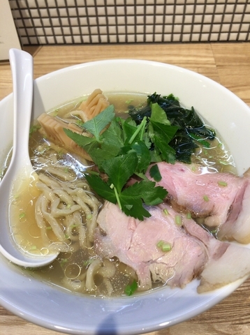 「貝塩らーめん 750円」@らーめん 改の写真