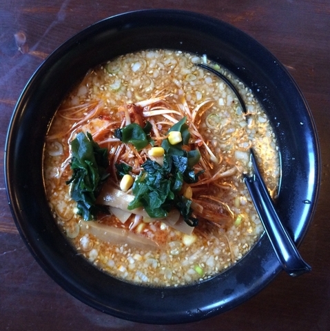 「ねぎみそラーメン900円（辛さ2）」@蓮華の写真