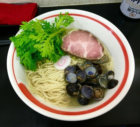 「しじみ塩 改 900円」@自家製麺SHINの写真