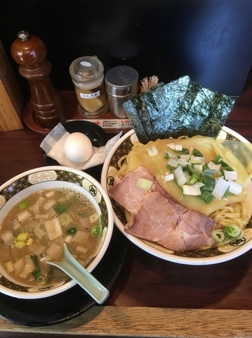 「特製つけ麺 塩 1050円」@すごい煮干ラーメン凪 大久保北口店の写真