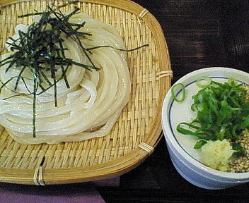 「ざるうどん　６００円」@花は咲くの写真