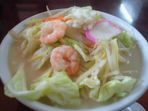 「ちゃんぽん麺 780円」@新中国料理 福香亭の写真