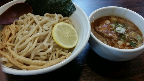 「肉汁鰹つけめん(大盛100円)」@麺 虎テツ 聖跡桜ヶ丘店の写真